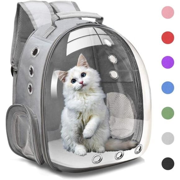 Bubble Carrying Bag for Small Medium dogs Cats,Space Capsule Pet Hiking backpack - Picture 1 of 7